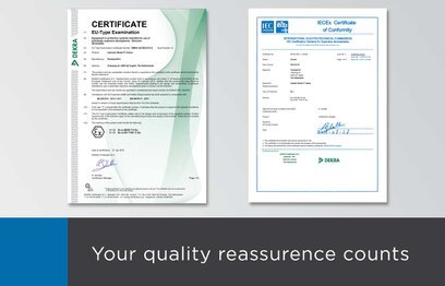 Updated: E-Series ATEX / IECEx Certificates